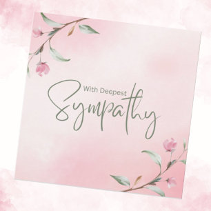 Sweet Pink Roses Sympathy