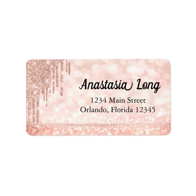 Sweet, Pink Sparkly Label (Front)