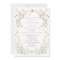 Sweet Pink Windflower Baby in Bloom Girl Shower