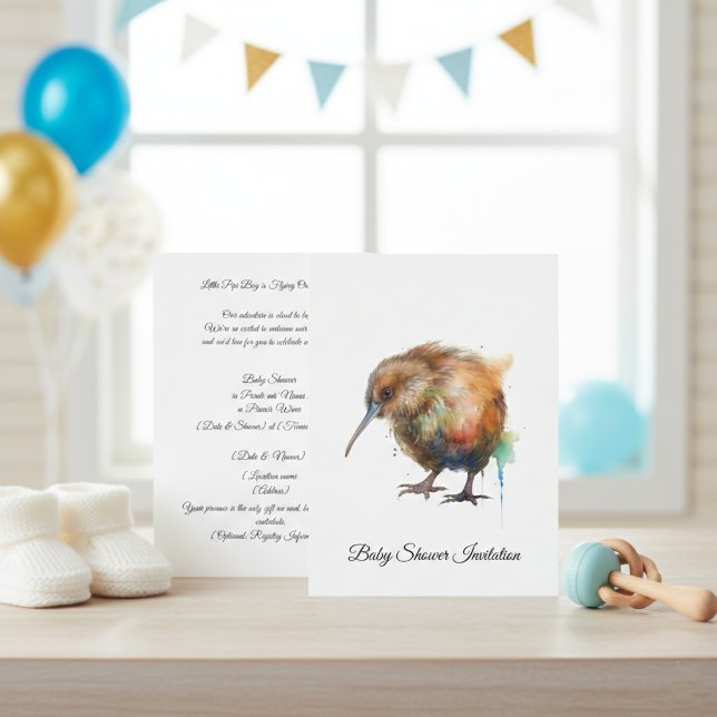 Sweet Pipi Kiwi, custom Invitation (Creator Uploaded)