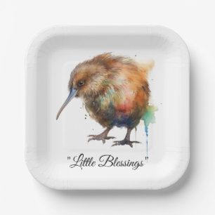 Sweet Pipi Kiwi, custom Paper Plate
