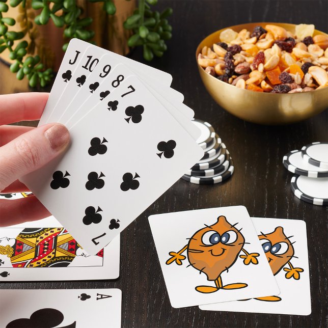 Sweet Potato Character Happy Yam Kawaii Playing Cards (Creator Uploaded)