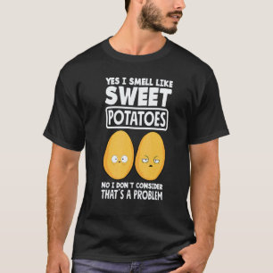 Sweet Potato Funny Vegan Potato T-Shirt