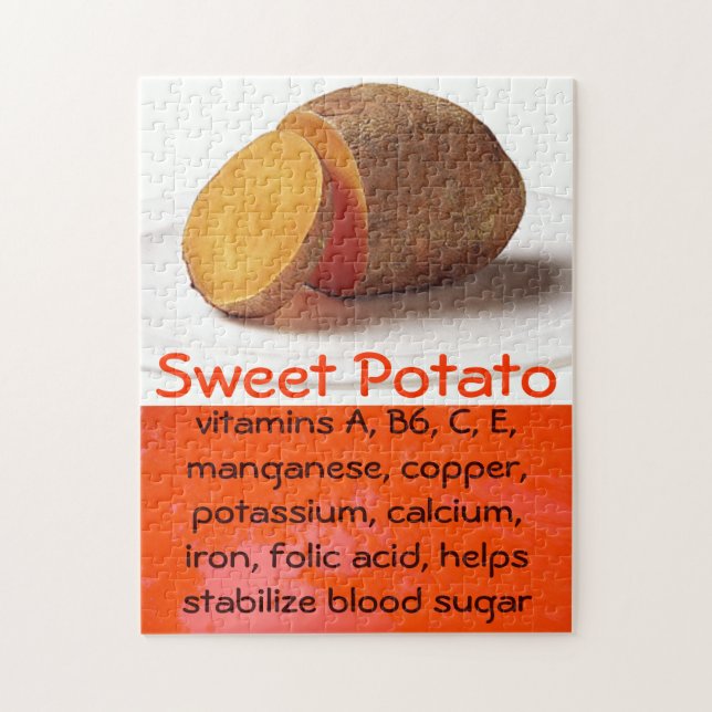 Sweet Potato  Jigsaw Puzzle (Vertical)
