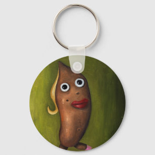 Sweet Potato Key Ring