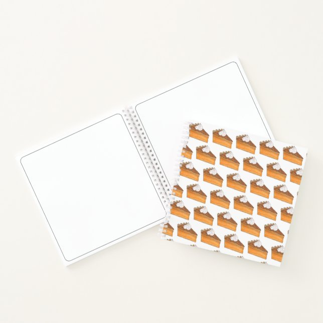 Sweet Potato Pie Orange Yam Foodie Baking Slice Notebook (Inside)