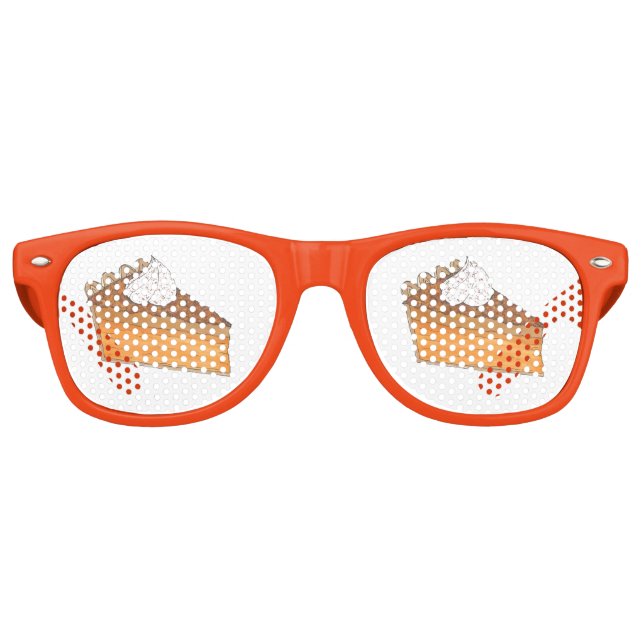 Sweet Potato Pie Thanksgiving Christmas Holiday Retro Sunglasses (Front)