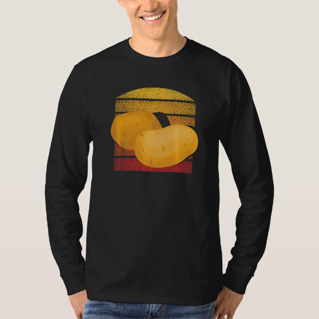 Sweet Potato Retro Potato T-Shirt (Front)