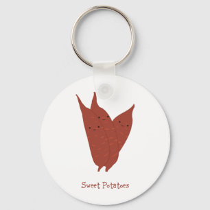 Sweet Potatoes Key Ring