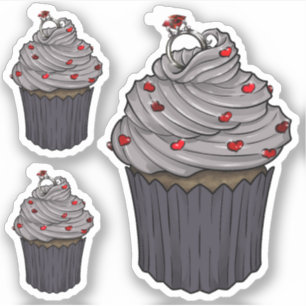 Sweet Proposal Cupcake