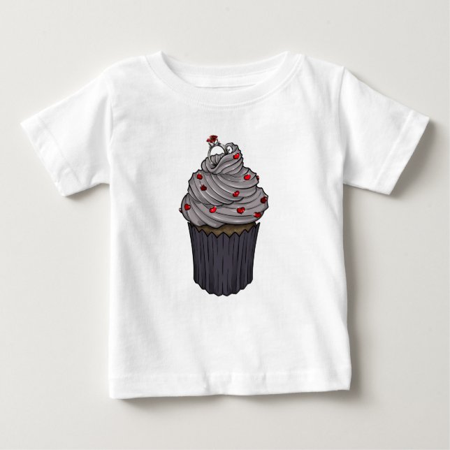 Sweet Proposal Cupcake Baby T-Shirt (Front)