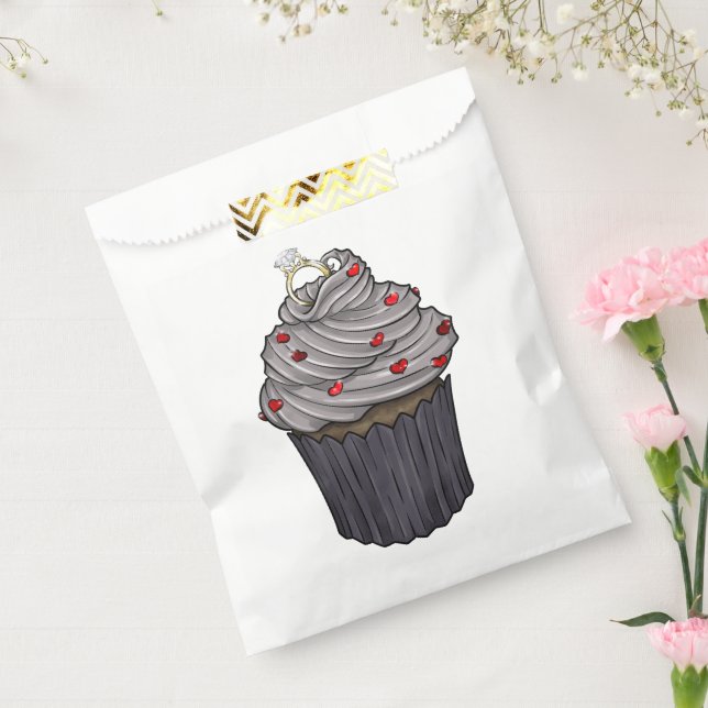 Sweet Proposal Cupcake Favour Bags (Sealed)