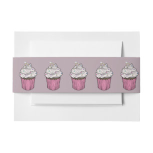 Sweet Proposal Cupcake Invitation Belly Band