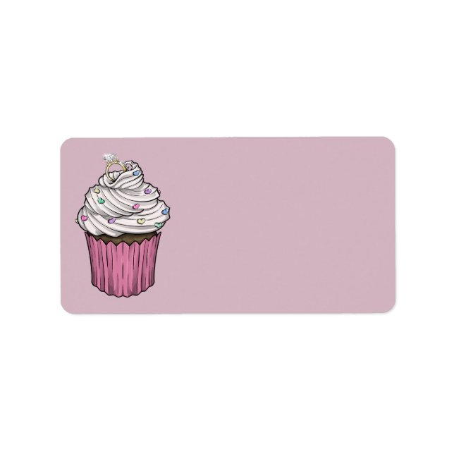 Sweet Proposal Cupcake Label (Front)