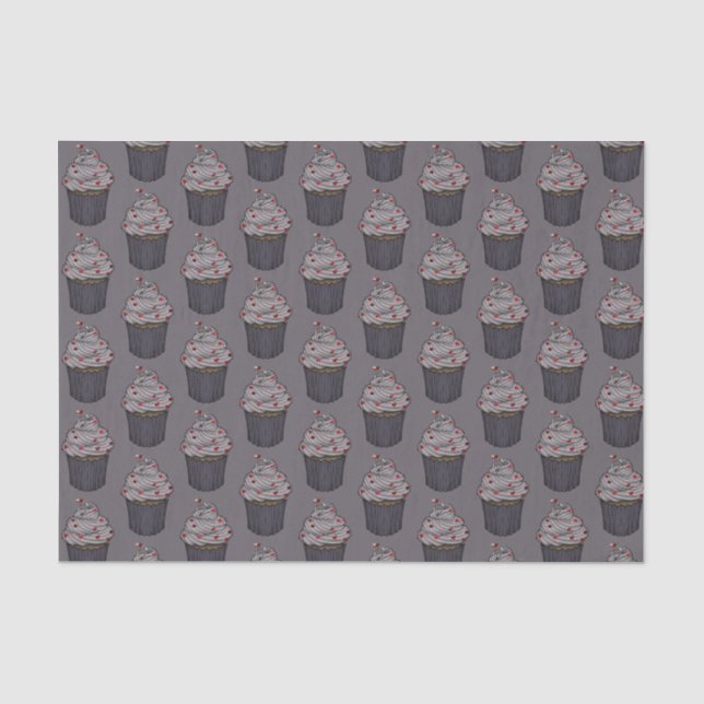 Sweet Proposal Cupcake Tissue Paper (Front)