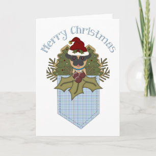 Sweet Pug Christmas Holiday Cards, Tees, Gifts Card