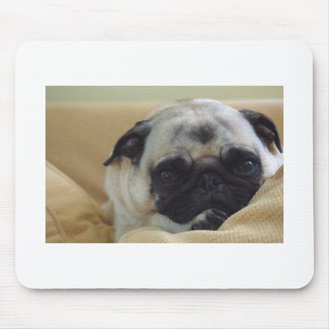 Sweet Pug Mousepad (Front)