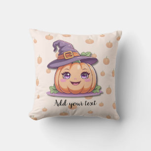 Sweet Pumpkin Magic – Halloween Throw Pillow