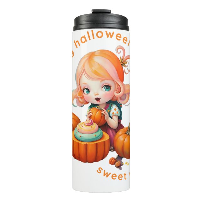 Sweet pumpkin Thermal Tumbler (Front)