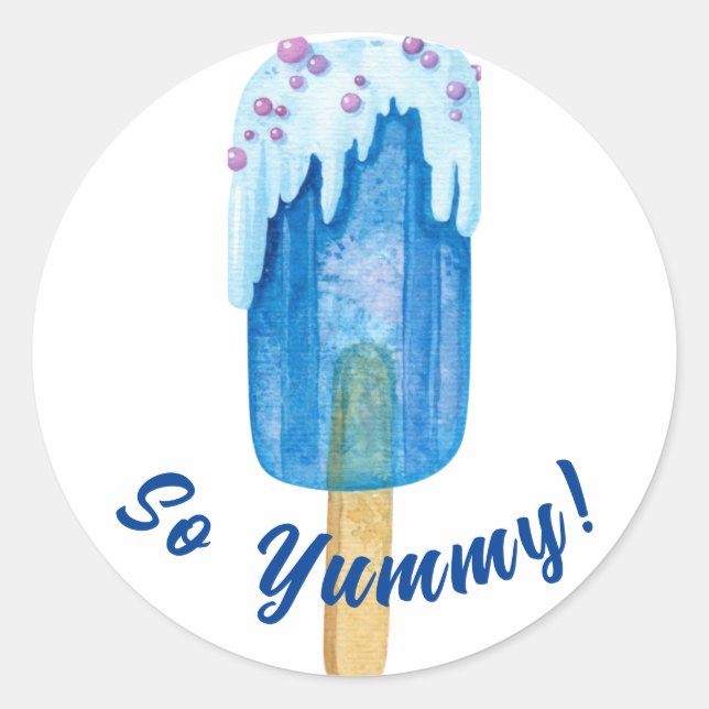 Sweet purple candy kids sticker (Front)