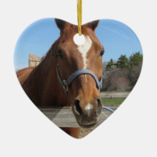 Sweet Quarter Horse Ornament