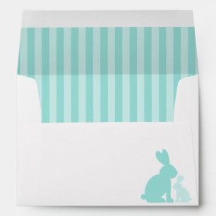 Sweet Rabbits Baby Shower Envelopes