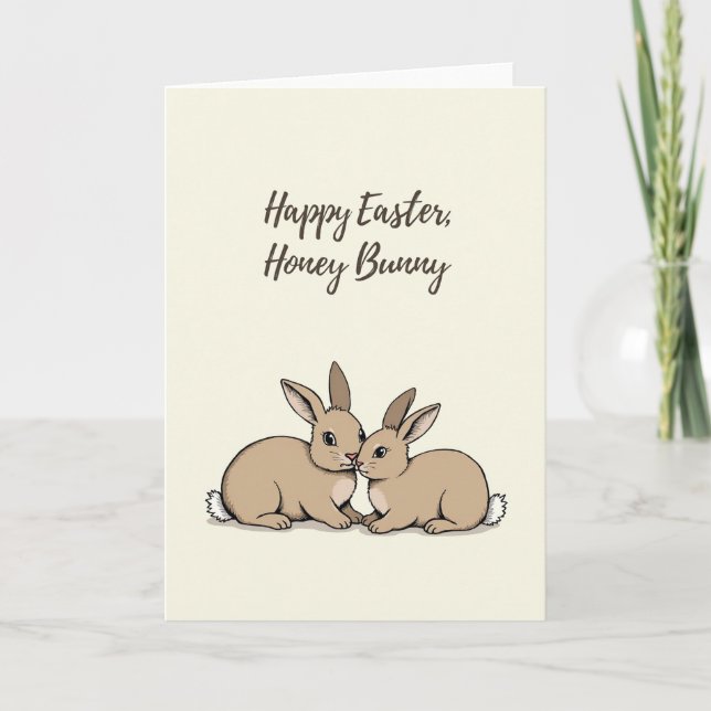 Sweet Rabbits Season Card (Front)