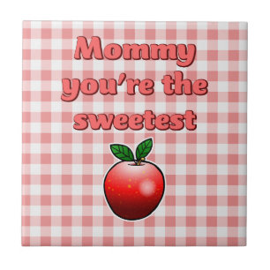 Sweet Red Apple Tile