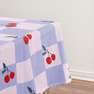 Sweet Red Cherry Pattern Tablecloth
