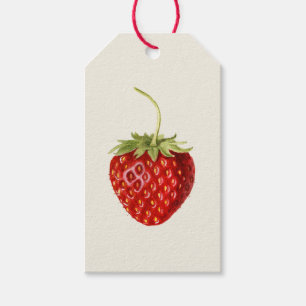 Sweet Red Strawberry (by Louis C.C. Krieger)  Gift Tags