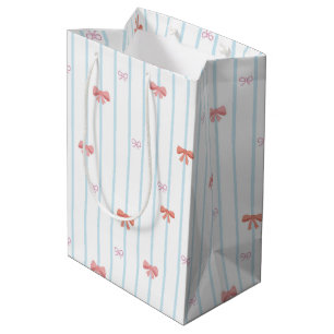 Sweet Ribbon Stripe Gift Bag
