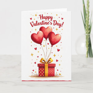 Sweet Romance Hearts Card