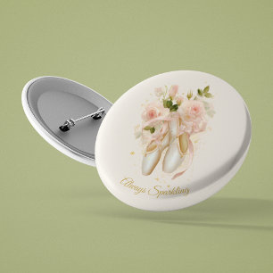 Sweet Rosé Ballet Soirée, custom 3 Cm Round Badge