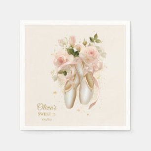 Sweet Rosé Ballet Soirée, custom Napkin