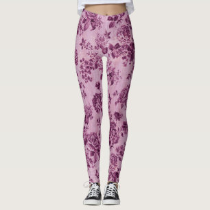 Sweet Roses in pink Leggings