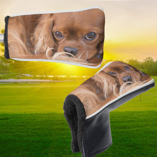 Sweet Ruby Cavalier King Charles Spaniel Golf Head Cover