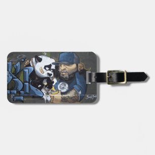 Sweet Sad Panda Found A Buddy Luggage Tag