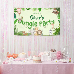Sweet & Safari Customizable Banner