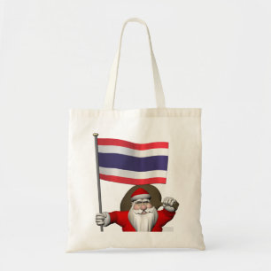 Sweet Santa Claus Visits Thailand Tote Bag