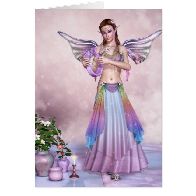 Sweet Sarenity Greeting/Note Card (Front)