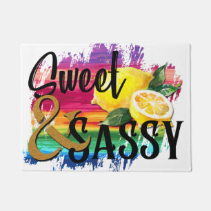Sweet & Sassy Doormat
