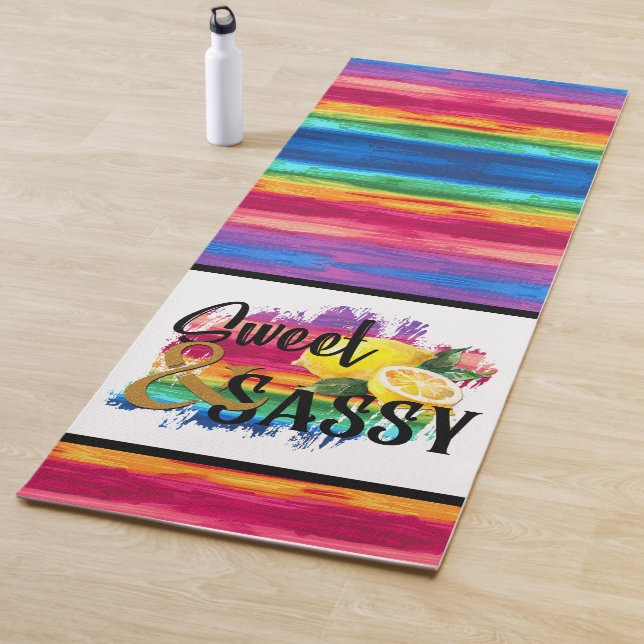 Sweet & Sassy Yoga Mat (In Situ)