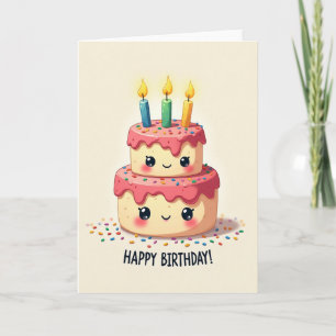 Sweet Sculpted Birthday Card