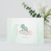 Sweet Sea Turtle Baby Shower Thank You
