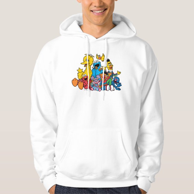 Sweet Sesame Street Pals Hoodie (Front)