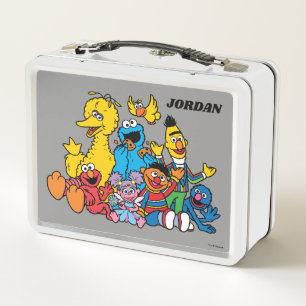 Sweet Sesame Street Pals Metal Lunch Box