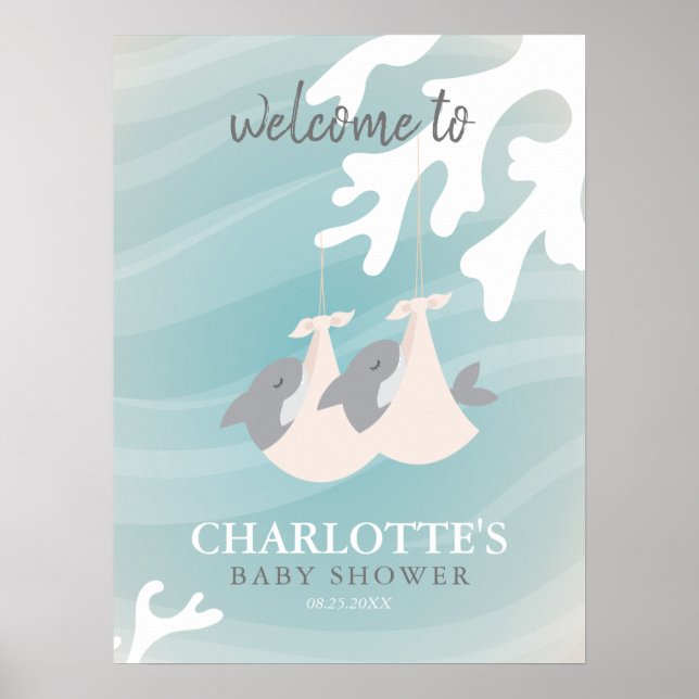 Sweet Shark Baby Poster (Front)