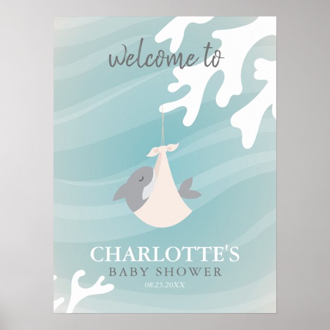 Sweet Shark Baby Poster (Front)