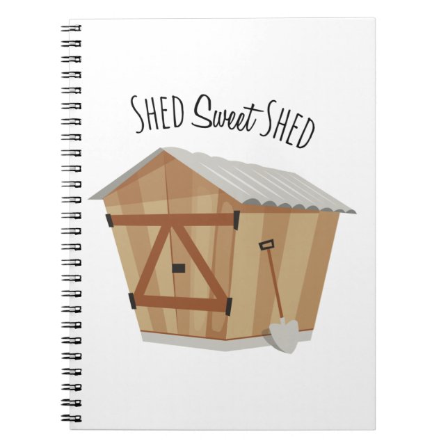 Sweet Shed Notebook (Front)