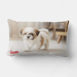 Sweet Shih Tzu Personalised Lumbar Cushion